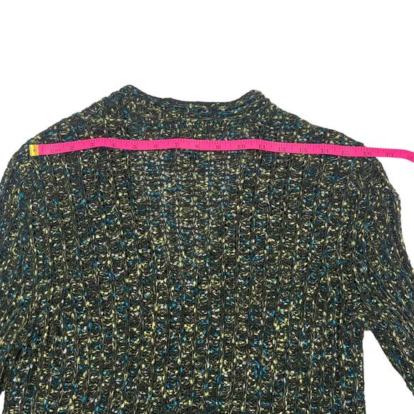 Sigrid Olsen Womens VTG Y2K Heavy Knit Cottage Cardigan Tank Twinset Sz SP - Picture 16 of 16